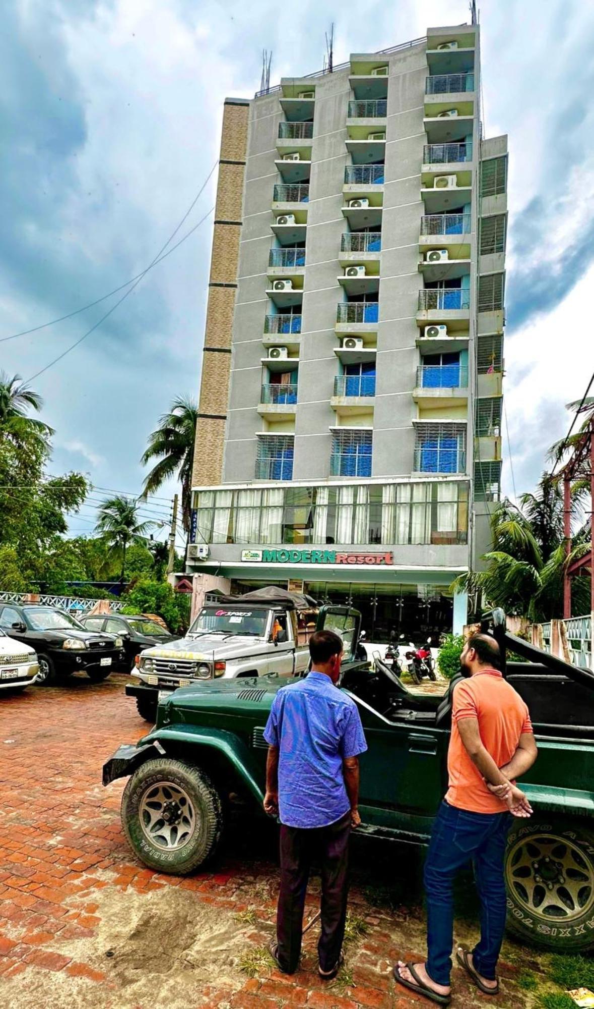 Modern Resort Cox's Bazar Bagian luar foto